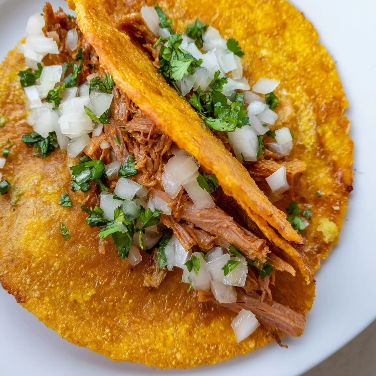 Crispy Mexican birria tacos served alongside rich, spiced consommé for dipping on a rustic wooden platter