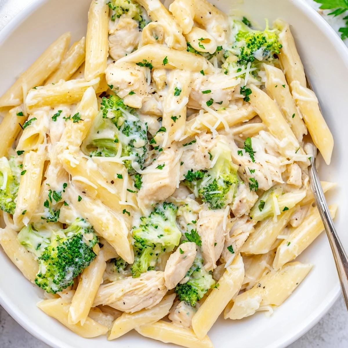 Rich Chicken Broccoli Alfredo Bake Recipe, oven bubbly with golden melted cheese