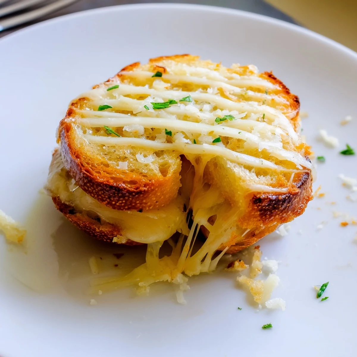 Mini Grilled Cheese Hawaiian Rolls with melted cheddar, buttery golden oven-baked tops  