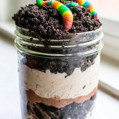 Dirt Pudding Chocolate Cookie Layers