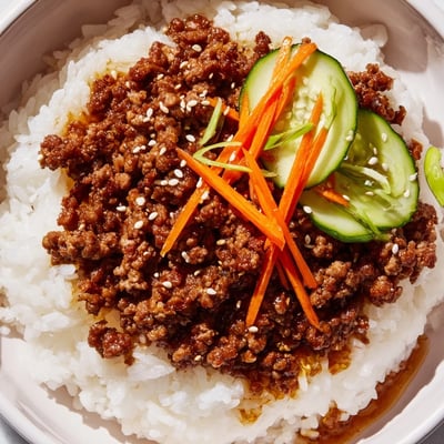Korean Ground Beef Bowl