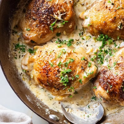 Creamy Oven Baked Chicken